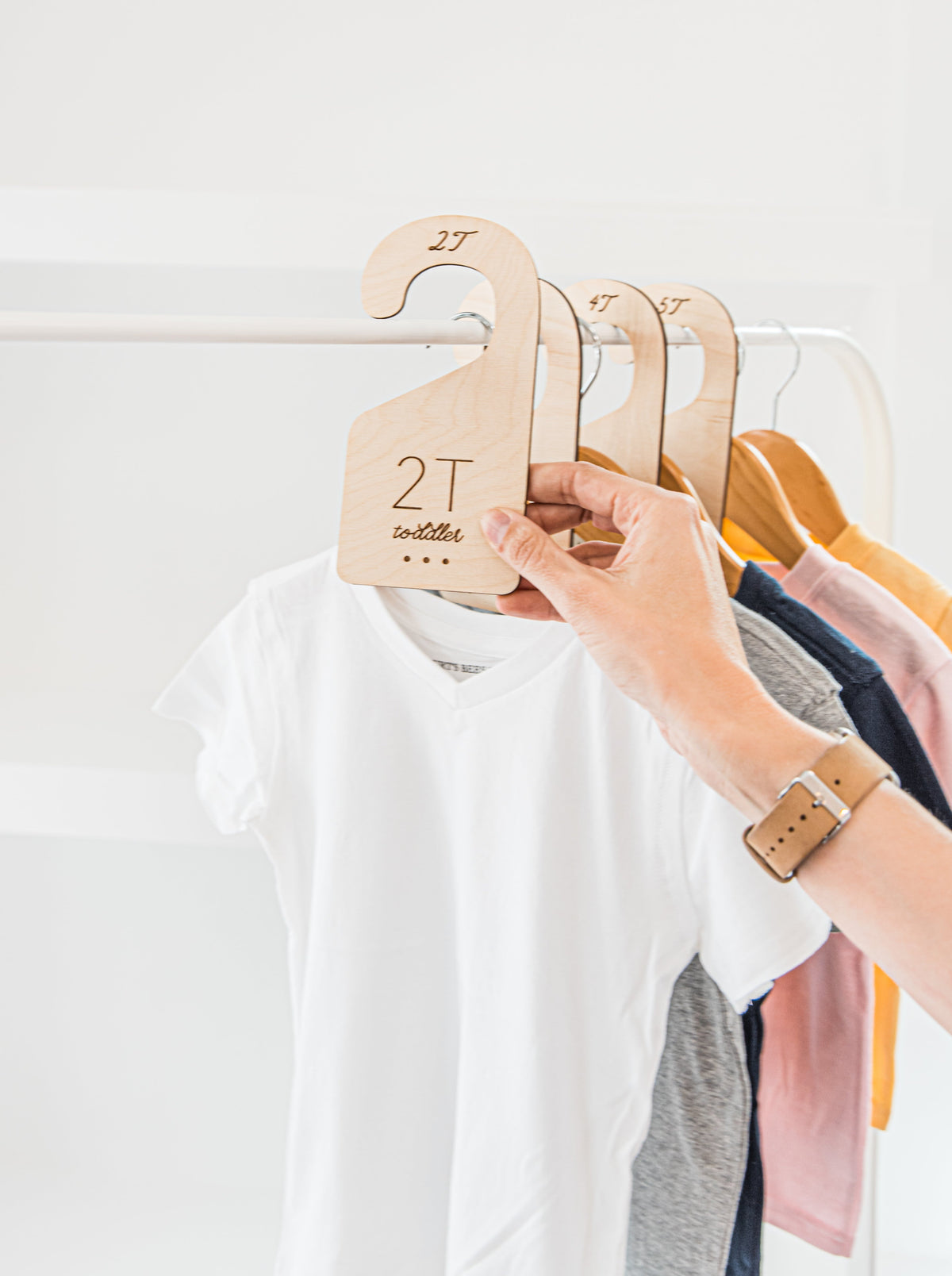 Wooden hangers for online kids