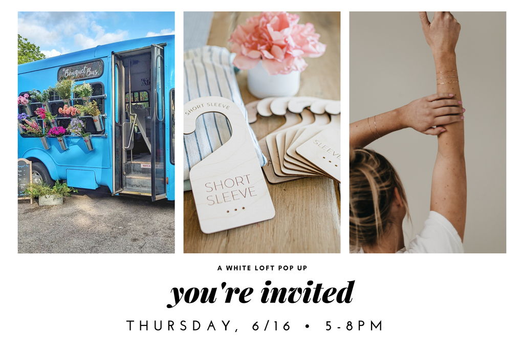 Save the date: our first studio pop-up is coming!