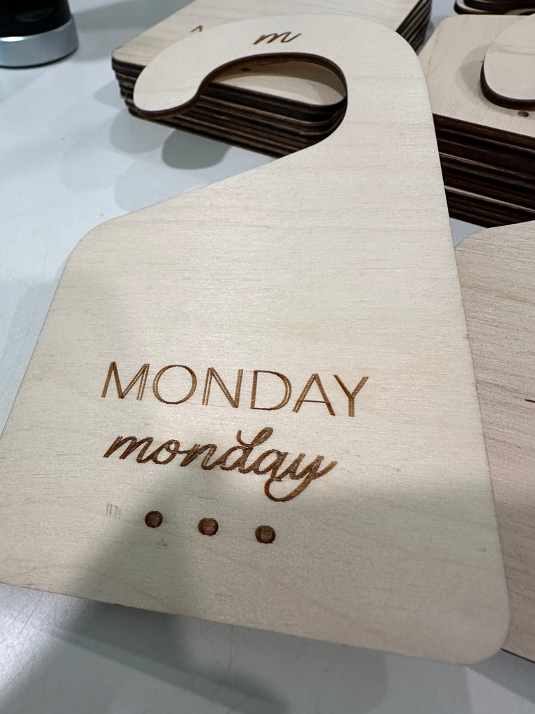 Imperfect Days of the Week Closet Dividers