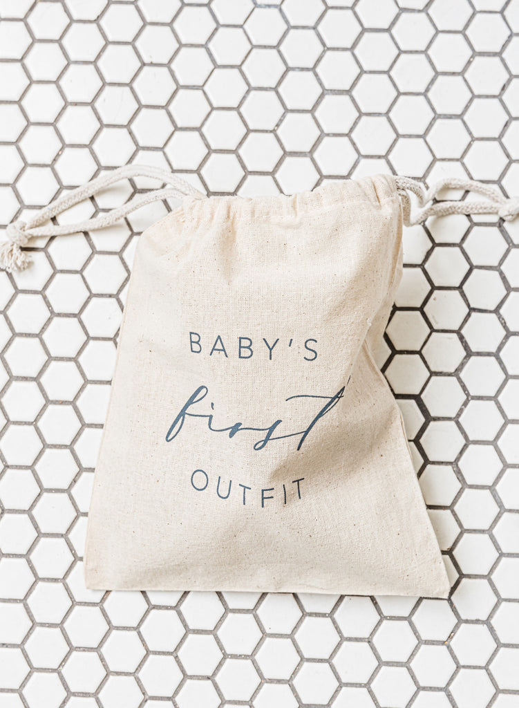 Baby's First Outfit Keepsake Bag