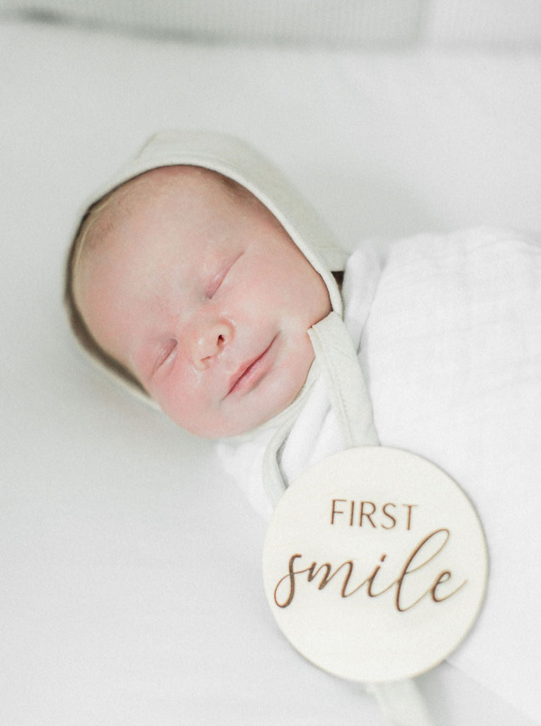 Baby's Firsts Milestone Wooden Photo Markers
